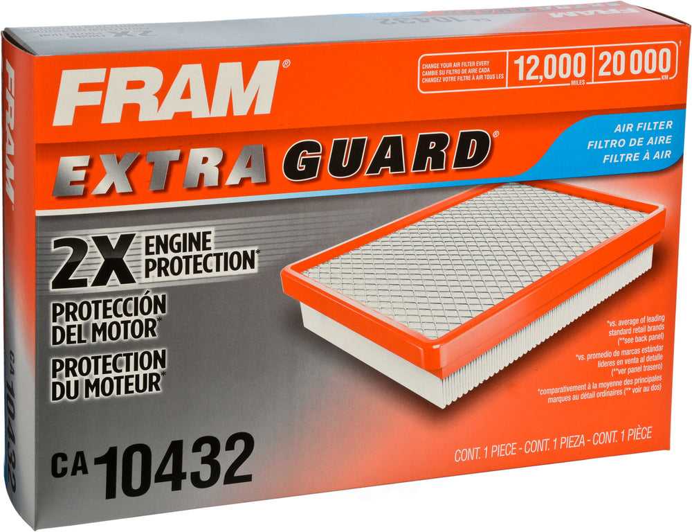 RAHMEN, CA10432 FRAM Extra Guard Luftfilter